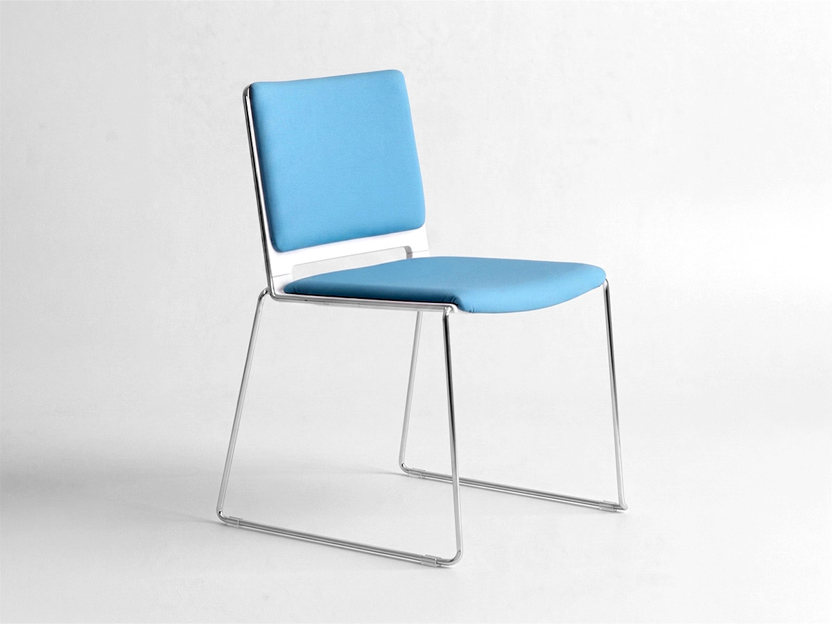 Essentials render, Stackable chairs
